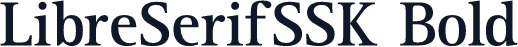 LibreSerifSSK Bold