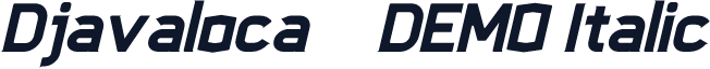 Djavaloca - DEMO Italic