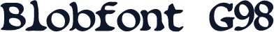 Blobfont G98