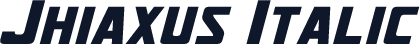 Jhiaxus Italic