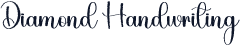 Diamond Handwriting