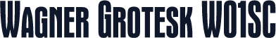 Wagner Grotesk W01SC