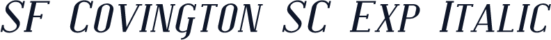 SF Covington SC Exp Italic