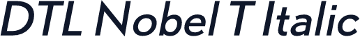 DTL Nobel T Italic