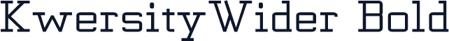 KwersityWider Bold