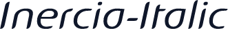Inercia-Italic