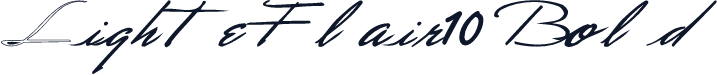 LighteFlair10 Bold