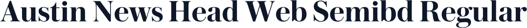 Austin News Head Web Semibd Regular