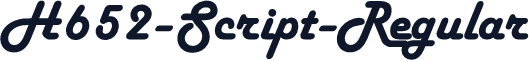 H652-Script-Regular