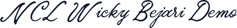 NCL Wicky Bejari Demo
