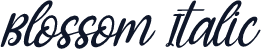 Blossom Italic