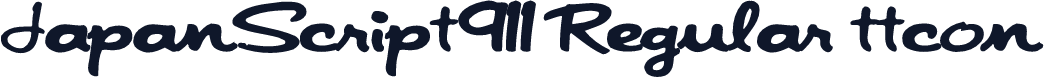 JapanScript911 Regular ttcon