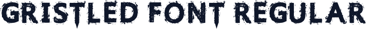 Gristled Font Regular