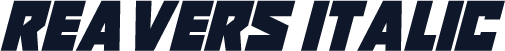 Reavers Italic