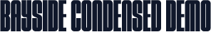 Bayside Condensed Demo