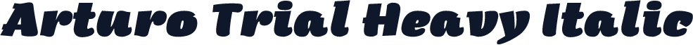 Arturo Trial Heavy Italic