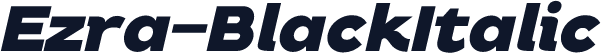 Ezra-BlackItalic