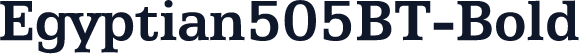 Egyptian505BT-Bold