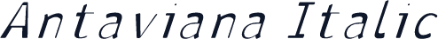Antaviana Italic