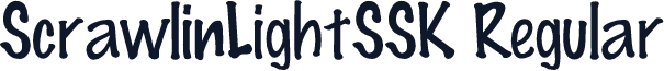 ScrawlinLightSSK Regular