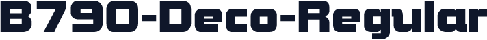 B790-Deco-Regular