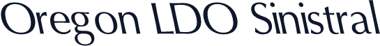Oregon LDO Sinistral