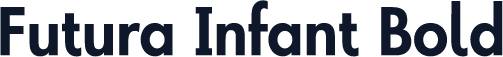 Futura Infant Bold