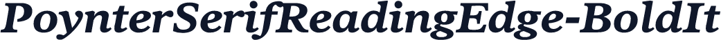 PoynterSerifReadingEdge-BoldIt