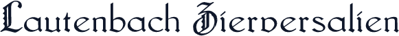 Lautenbach Zierversalien