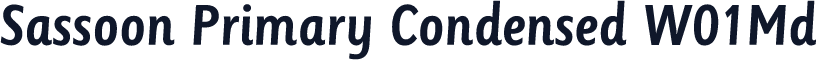 Sassoon Primary Condensed W01Md