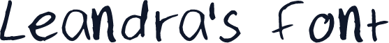 Leandra's Font