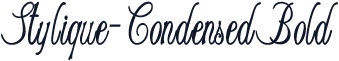 Stylique-CondensedBold