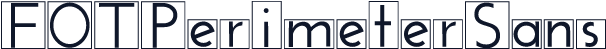 FOTPerimeterSans