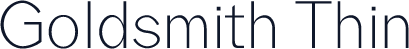 Goldsmith Thin