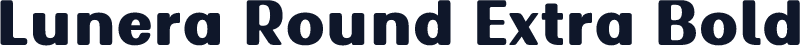 Lunera Round Extra Bold