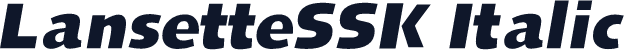 LansetteSSK Italic