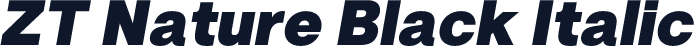 ZT Nature Black Italic