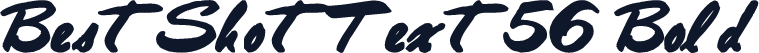 BestShotText56 Bold