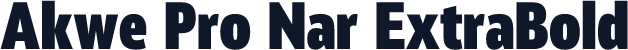 Akwe Pro Nar ExtraBold