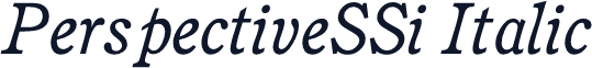 PerspectiveSSi Italic