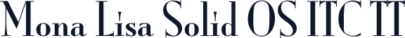 Mona Lisa Solid OS ITC TT