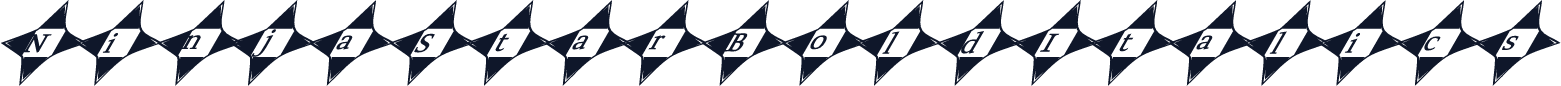 NinjaStarBoldItalics