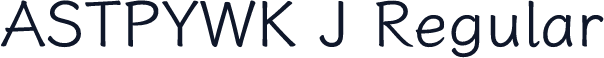 ASTPYWK J Regular