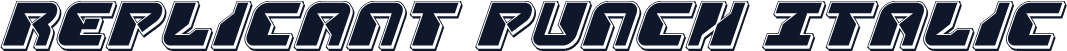 Replicant Punch Italic