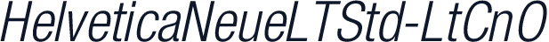 HelveticaNeueLTStd-LtCnO