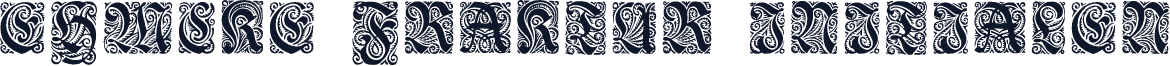 Ehmcke-Fraktur Initialen