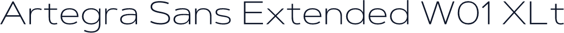 Artegra Sans Extended W01 XLt