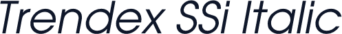 Trendex SSi Italic