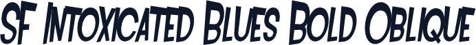 SF Intoxicated Blues Bold Oblique