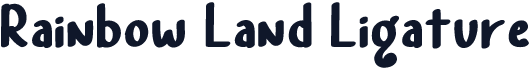 Rainbow Land Ligature